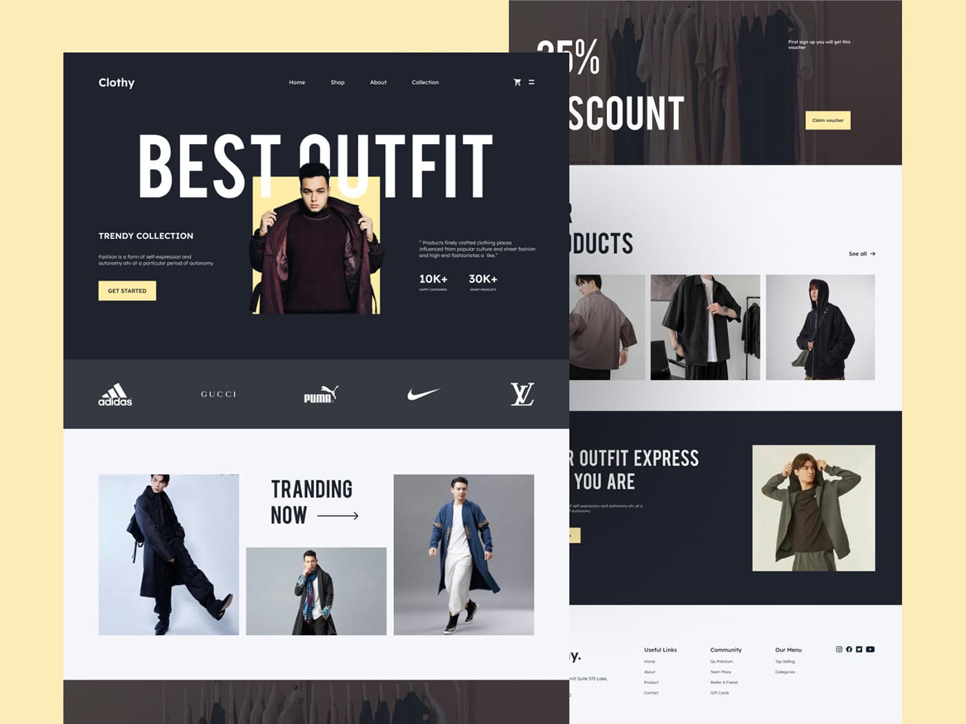 Direct-to-Consumer Luxury Fashion Storefront
