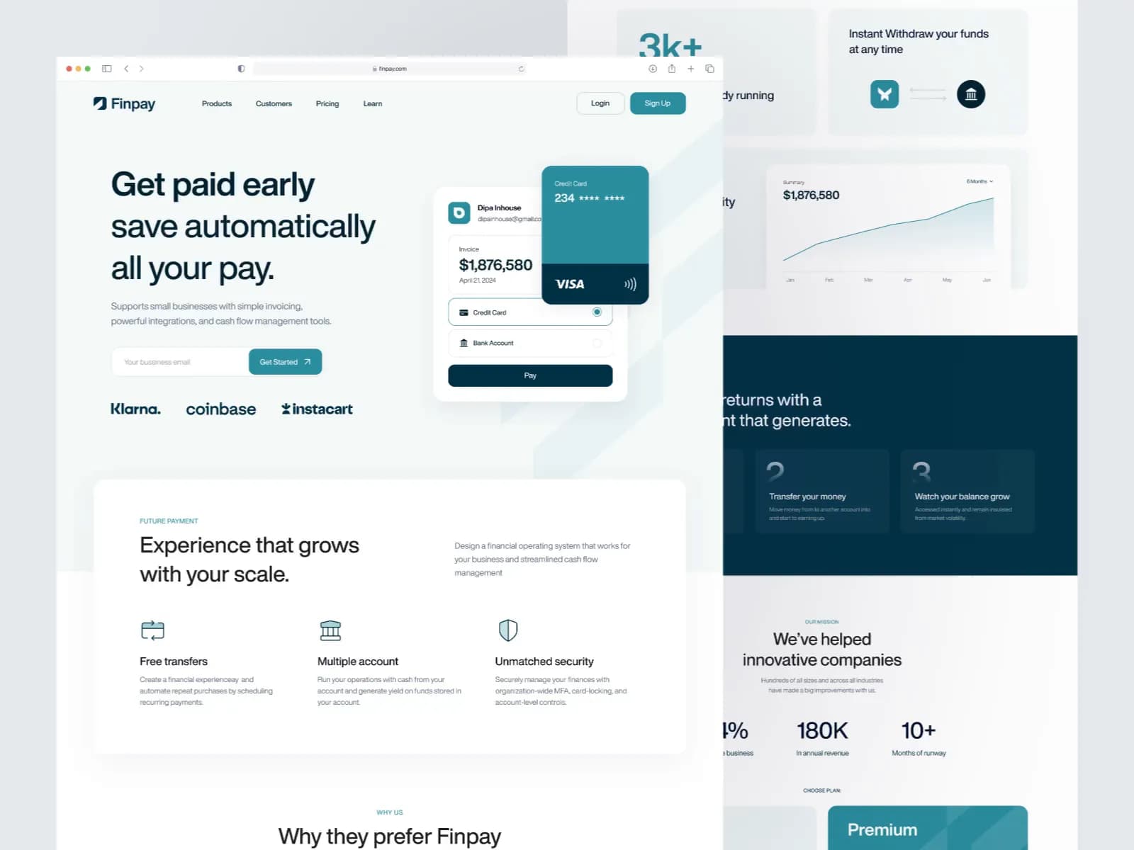 Frictionless Mobile Fintech Banking App
